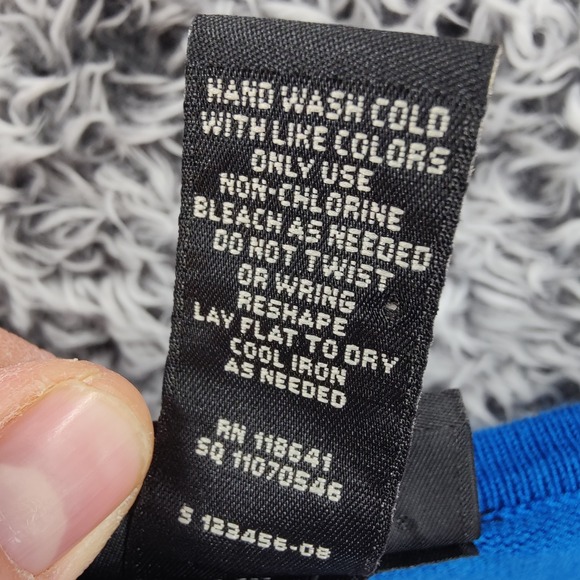 Lane Bryant Womens Cardigan Faux Layered Coquette 26/28 Blue Smocked Ribbon Tie - Picture 6 of 16